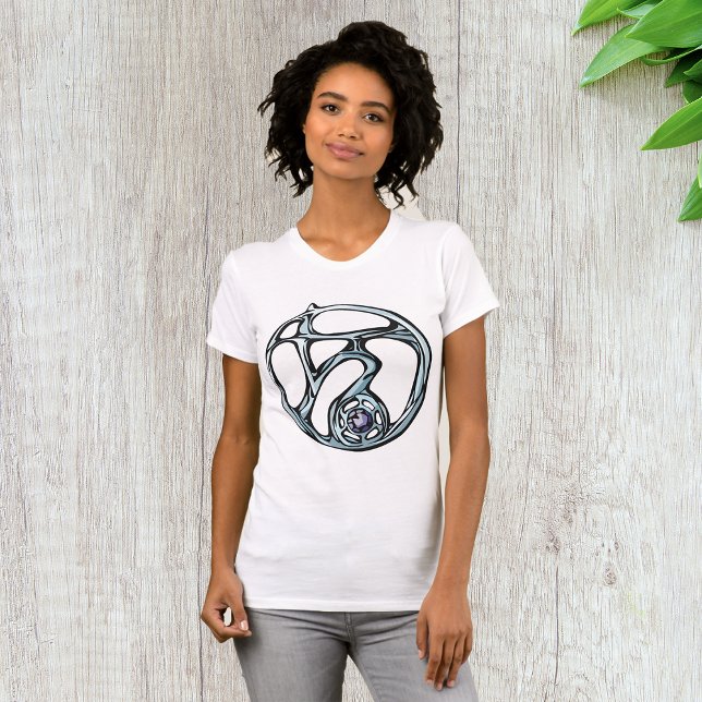 Símbolo de Ornamento Womens T-Shirt (Criador carregado)