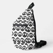 Símbolo de Paz 3D Preto