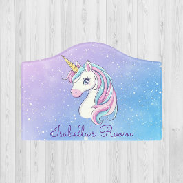 Símbolo de sala Sparkle Personalizada por Menina