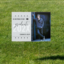 Símbolo de Yard Pai Orgulhoso do formando