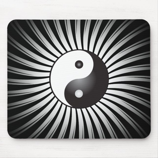 Símbolo de Yin Yang: Mousepad (Frente)