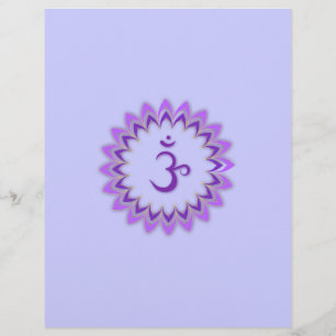 Símbolo do OM/coroa Chakra