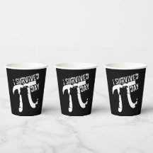 Símbolo Engraçado Pi - Sobrevivi Às Copas De Papel