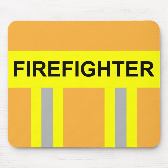 Símbolo Feuerwehr Uniform Sandfarben Mousepad (Frente)