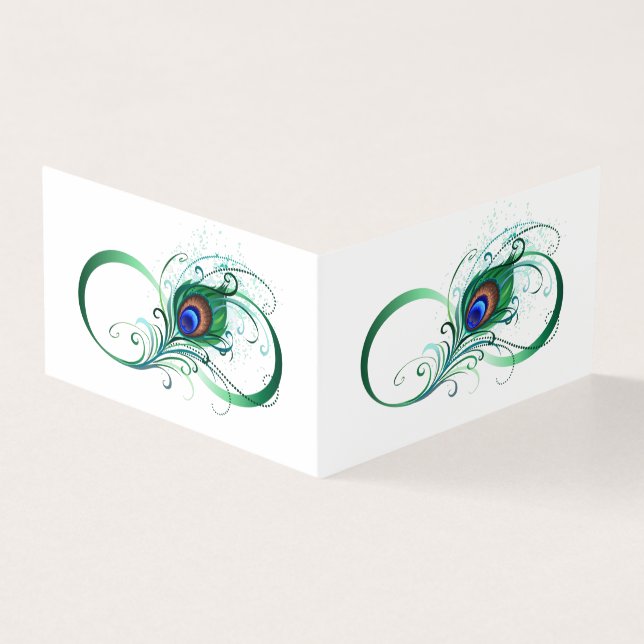 Símbolo Infinito com Pavão (Exterior)