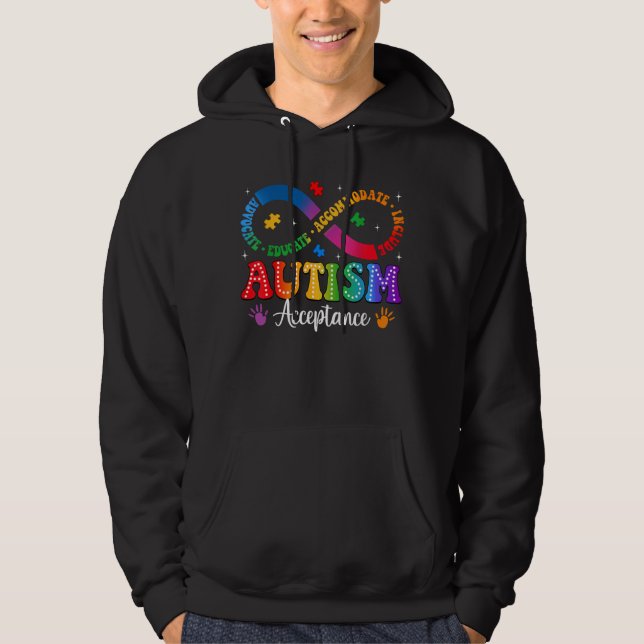 Símbolo Infinito da Camisa de Aceitação da Consciê (Frente)