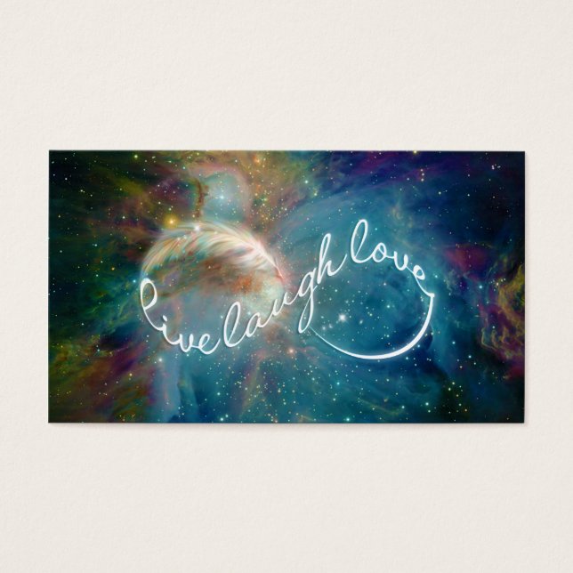 Símbolo infinito fantástico de "Live Laugh Love" (Frente)