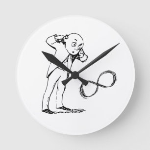 Símbolo Infinito legal Relógio Filosófico