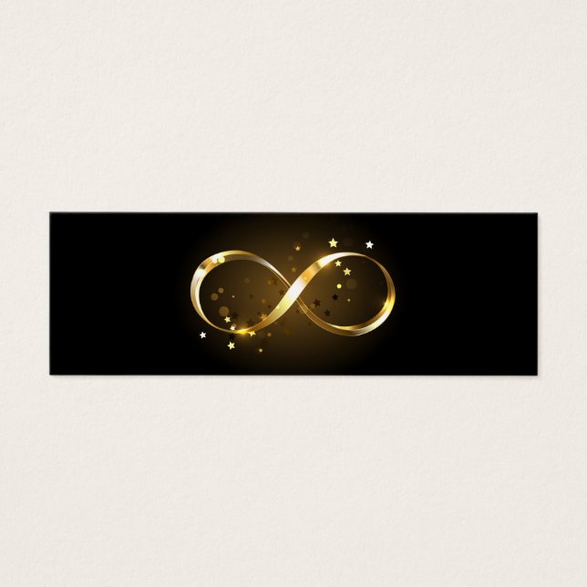 Símbolo Infinity do ouro (Frente)