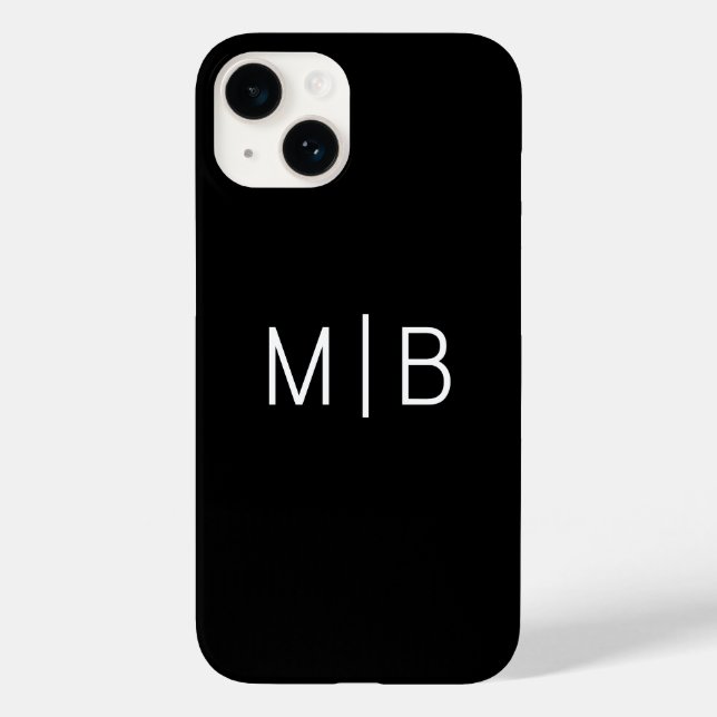 Símbolo Inicial Personalizado Simples Moderno (Verso)
