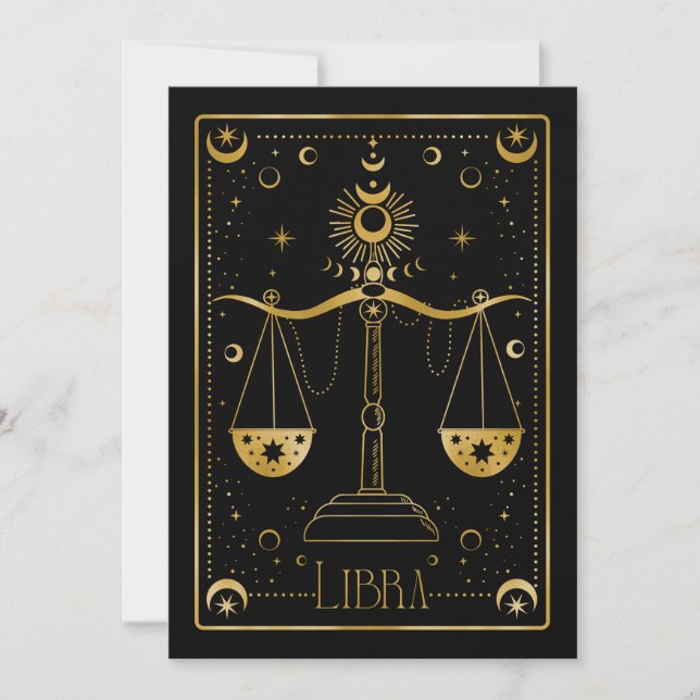 Símbolo Libra Zodiac (Frente)