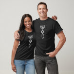 Símbolo messiânico T-shirt<br><div class="desc">Enrolado Em Camiseta De Selo Messiânico.</div>