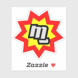 Símbolo MG - Adesivo de Corte Personalizado