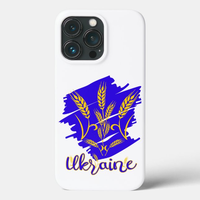 símbolo nacional ucraniano tryzub feito de espiga  (Verso)