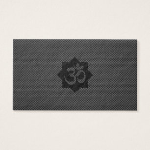 Símbolo OM Lotus Espiritualidade Yoga em Fibra de