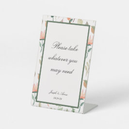 Símbolo personalizável do banheiro no jardim verde