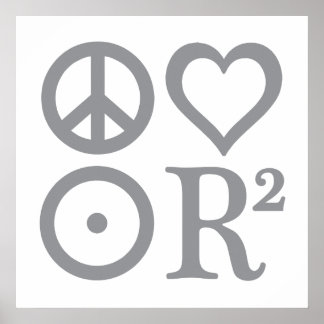 Símbolo PLUR Poster