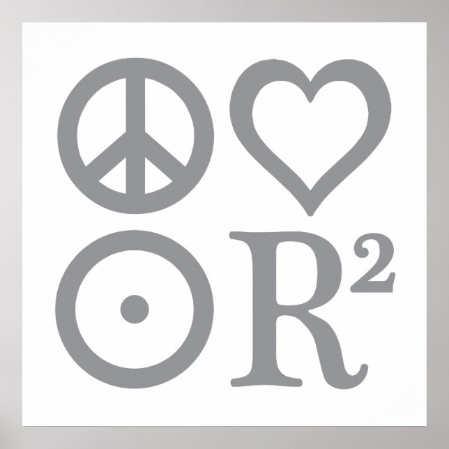 Símbolo PLUR Poster (Frente)