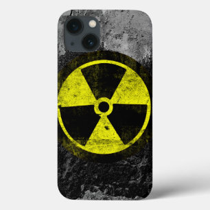 Símbolo Radioativo Grunge