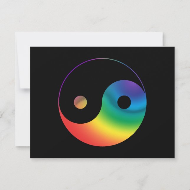 Símbolo Rainbow Yin Yang (Frente)