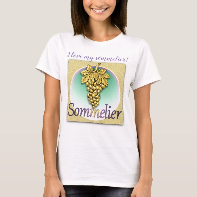 Símbolo Sommelier W T-Shirt (Frente)
