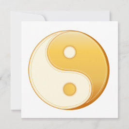 Símbolo Taoism Placa Plana De 5,25" x 5,25"