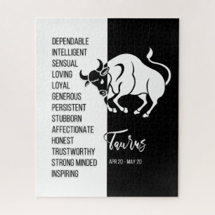 Símbolo Taurus Zodiac, Quebra-cabeça de quebra-cab