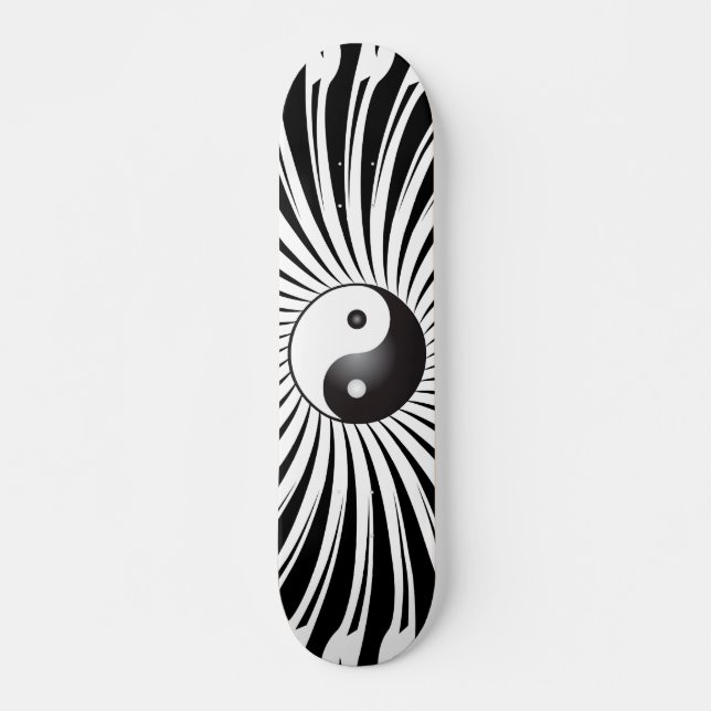 Símbolo Yin Yang: skate (Frente)