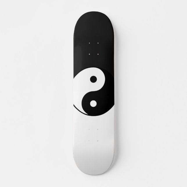 Símbolo Yin Yang: Skateboard (Frente)