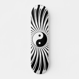 Símbolo Yin Yang: Skateboard