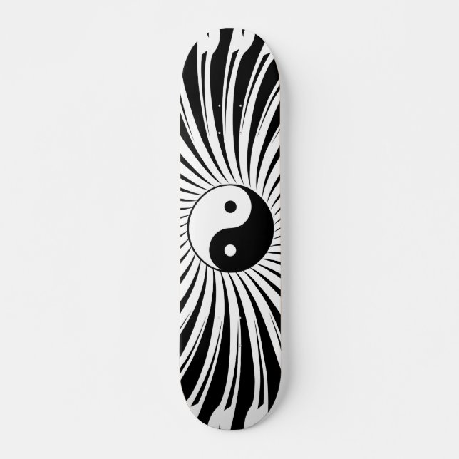 Símbolo Yin Yang: Skateboard (Frente)