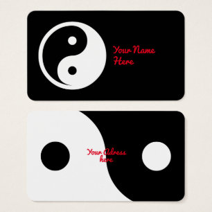 Símbolo Yin Yang - tatuagem sólida design 2