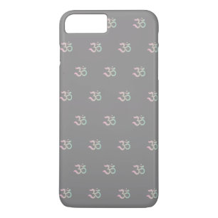 Símbolo Zen Om Cinza Pastel capas de iphone única