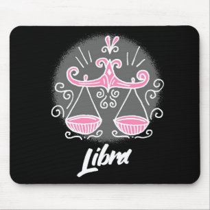 Símbolo Zodac Libra Mouse Pad
