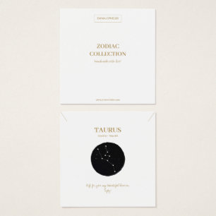 Símbolo Zodac Taurus Jewelry Placa