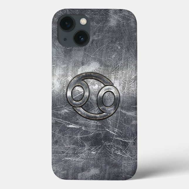 Símbolo Zodiac cancer Estilo Industrial (Verso)