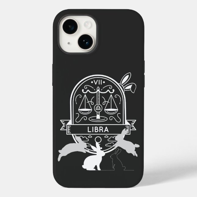 Símbolo Zodiac e Animais Correspondentes.Libra - C (Verso)