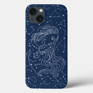 Símbolo Zodiac Garota Aquarius