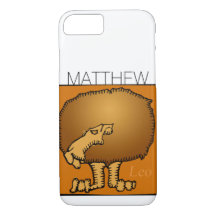 Símbolo Zodiac Leo personalizado no iPC de Anivers