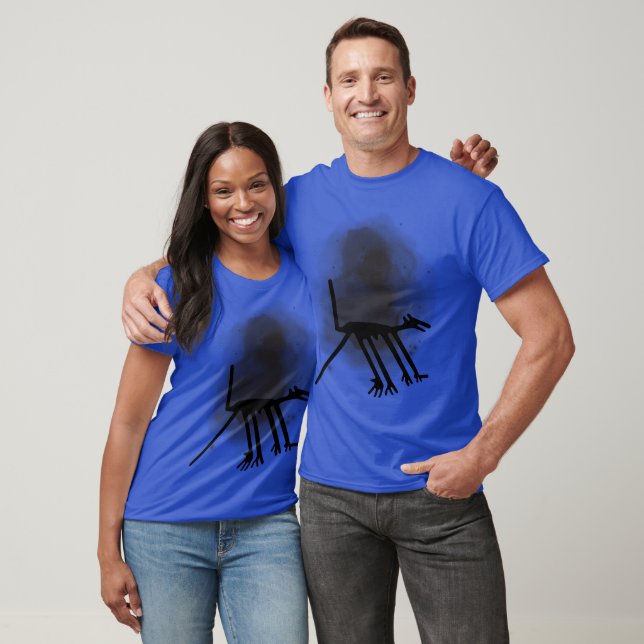 Símbolos da antiga Nazca Lines T-Shirt (Unissex)