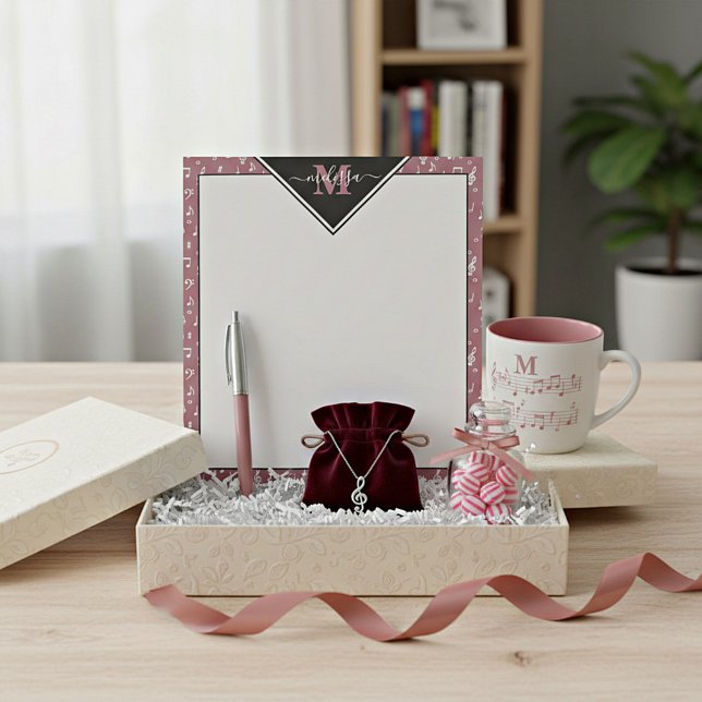 Símbolos de música Bloco de notas personalizado (Criador carregado)