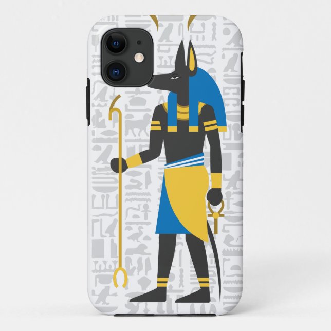 Símbolos egípcios capas de iphone de casal (Verso)