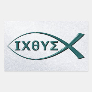 Símbolos Jesus Peixe - Adesivos