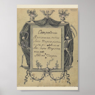 Símbolos ocultos da Vintage Poster