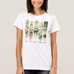 Símbolos sortudos, Rua, camiseta do dia de Patrick