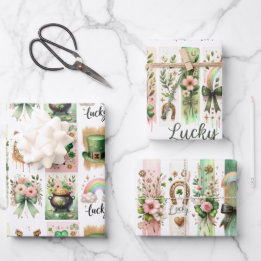 Símbolos sortudos, Ruas, papel de embrulhamento no