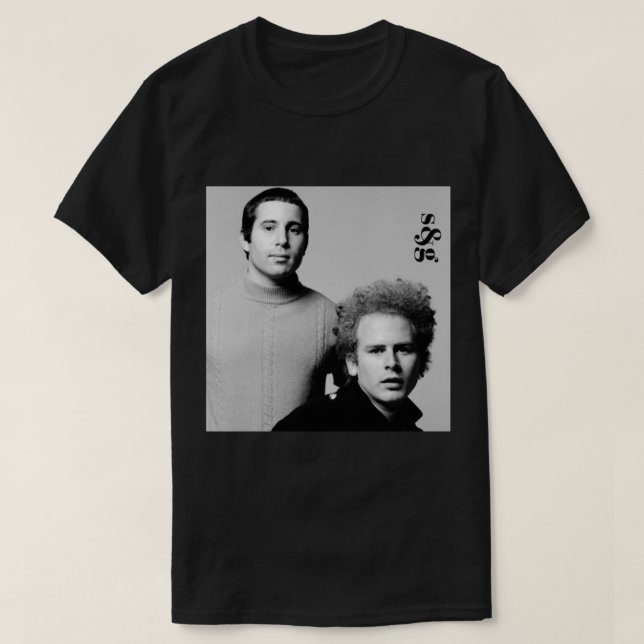 simon e garfunkel Long T-Shirt (Frente do Design)