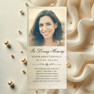 Simpatia Foto Elegante Script Dourado Prayer Funer