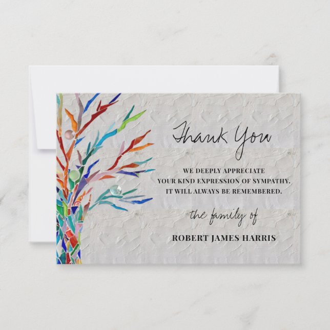 Simpatia Memorial Funeral Obrigado (Frente)