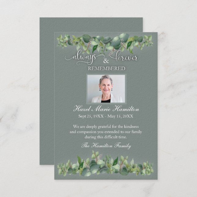 Simpatia Memorial Sempre Lembrou de Pessoa (Frente/Verso)